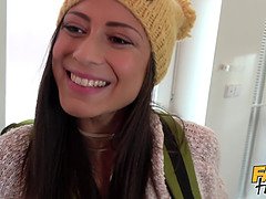 Arsch, Hundestellung, Lecken, Orgasmus, Zierlich, Muschi, Rasiert, Titten