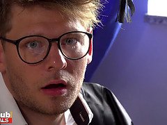 Blondine, Blasen, Hochschule, Spermaladung, Hundestellung, Hd, Orgasmus, Muschi