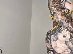 Sheer micro bikini try-on, Melody Radford selection