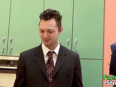 Arab Stepdaughter gets her hijab ripped while banging her stepbro's hard cock