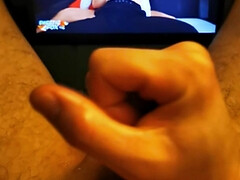 Enthousiasteling, Grote mammen, Pijpbeurt, Duits, Handbeurt, Hardcore, Huisgemaakt, Roodharige vrouw