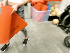 Let’s Get Physical 1 - POV blowjob in gym after workout