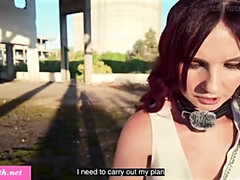 Gevangen, Erotisch, Naakt, Openbaar, Kut duiken, Kousen, Vastgebonden, Onder de rok