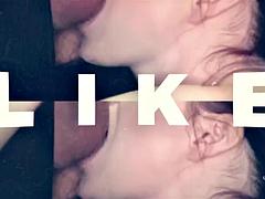 Grosse bite, Gros seins, Blonde, Sucer une bite, Tir de sperme, Branlette thaïlandaise, Mère que j'aimerais baiser