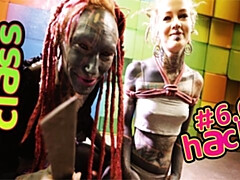 Beautiful Anuskatzz and Lily's alt girl scene