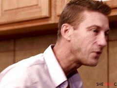 Blasen, Braunhaarige, Hardcore, Lecken, Milf, Realität, Schlampe, Ehefrau