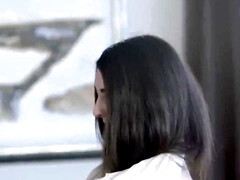 18 ans, Brunette brune, Tir de sperme, Queue, Branlette thaïlandaise, Hard, Hd, Maman