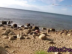 Застукали, Сперма во рту, Эксгибиционист, Француженки, Хд, Голышом, На публике, Жена