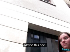 Leie, Blasen, Geld, Im freien, Pov, Öffentlich, Rotschopf