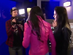 Schönheit, Grosse titten, Blasen, Deutsch, Gruppe, Orgasmus, Muschi, Titten