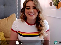 Amateur, Blonde, Sucer une bite, Faciale, Suçant, Adolescente