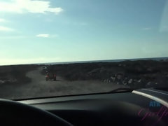 Amateur, Playa, Rubia, Penetracion con dedos, Orgasmo, Pequeña, Pov, Voyeur