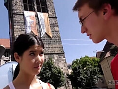 Amateur, Sucer une bite, Tchèque, Léchez, Public, Adolescente, Nénés, Épouse