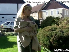 Gros seins, Plantureuse, Attrapée, Petite amie, Hd, Mature, Maman, De plein air