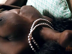 London Blaq: Big Tits & Shaved Ebony