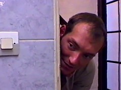 Cuarto de baño, Tetas grandes, Alemán