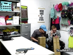 Cover your ears while I get fucked by the officer