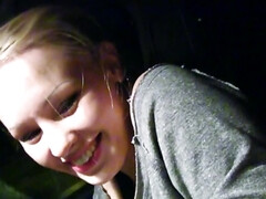 Russian girl blows cock right after breaking up with boyfriend