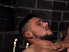 Sadomasochismus, Paar, Spermaladung, Aufs gesicht abspritzen, Schwul, Hardcore, Masturbation, Muskel