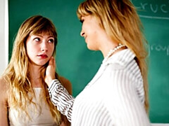 Arsch, Fingern, Lesbisch, Lecken, Masturbation, Natürlichen titten, Dürr, Entkleiden