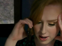 Анальный секс, Минет, Парочка, Волосатые, Каблуки, Кожа, Натуральные, Рыжие