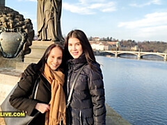 18 jaar, Grote kont, Grote lul, Bruinharig, Tsjechisch, Reusachtig, Gezichtspunt, Tieten likken