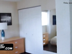 Stepdaughter Honey Hayes Pleases Stepdad Filthy Rich with Blowjob and Hardcore Sex