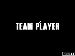 Grosse titten, Blondine, Blasen, Kehlenfick, Reif, Milf, Muschi, Strümpfe