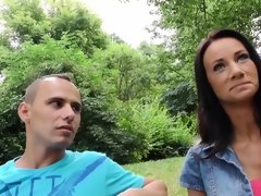 Sucer une bite, Brunette brune, Cocu, Tchèque, Européenne, Hd, Pov, Adolescente