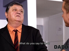 DADDY4K. Bimbo girl mailed into sex with bfs rich daddy