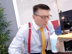 Amerikanisch, Tussi, Grosser arsch, Grosser schwanz, Blasen, Milf, Titten, Nass