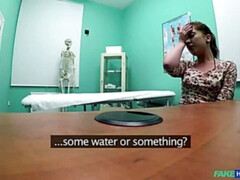 Amateur, Tir de sperme, Médecin, Faciale, Doigter, Bureau, Pov, Fessée