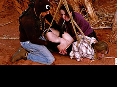 In den arsch, Arsch, Aus dem arsch in den mund, Fesselspiele, Hundestellung, Gefesselt