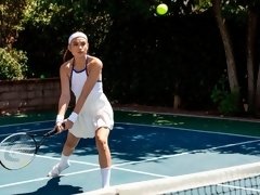 Blond, Zoenen, Lesbisch, Likken, Masturbatie, Kut duiken, Sportoefening, Tieten likken