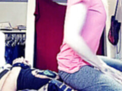 Leie, Sadomasochismus, Paar, Domination, Weibliche domination, Herrin, Muschi