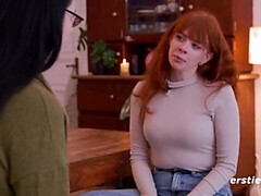 Süss, Fingern, Deutsch, Brille, Hardcore, Küssen, Lesbisch, Nackt