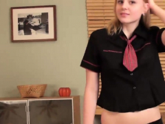 Leie, Blondine, Solo, Jungendliche (18+), Uniform