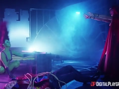 Américain, Sucer une bite, Bondage, Brunette brune, Seins naturels, Pov, Réalité, Cheveux courts