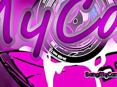 Leie, Asiatisch, Tussi, Schönheit, Blasen, Braunhaarige, Masturbation, Titten