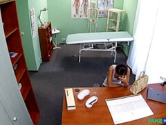 Доктор, Ноги, Фетиш, Медсестра, В офисе, Киски, Униформа, Подглядывание