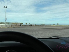 Amateur, Playa, Negro, Novia, Pov, Coño, Afeitado, Flaco