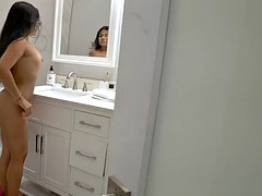 Indisch, Latijnse vrouw, Buiten