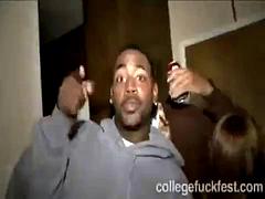 Sexy horny college student bangs horny pornstar, taking hard fucking from his big fat cock on camera: Porn