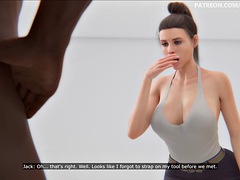 Tridimensionnel, Anal, Grosse bite, Éjaculation interne, Partouze, Béant, Hard