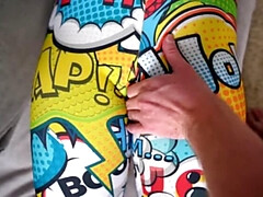 Wet Pussy Rubbing Compilation with Booty_assx in Tight Leggings