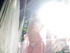 Tussi, Erotisch, Fingern, Lesbisch, Lecken, Lingerie, Weibliche ejakulation, Strümpfe