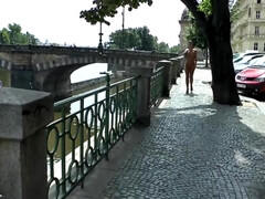 Érotique, Fétiche, Nue, De plein air, Public, Adolescente