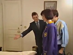 In den arsch, Doppelpenetration, Niederländisch, Flotter vierer, Französisch, Gruppe, Vintage, Ehefrau