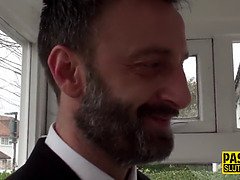 Fetish milf submissive throated and pounded