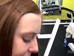 Muscled bf watches how well-shaped teen girl cheats